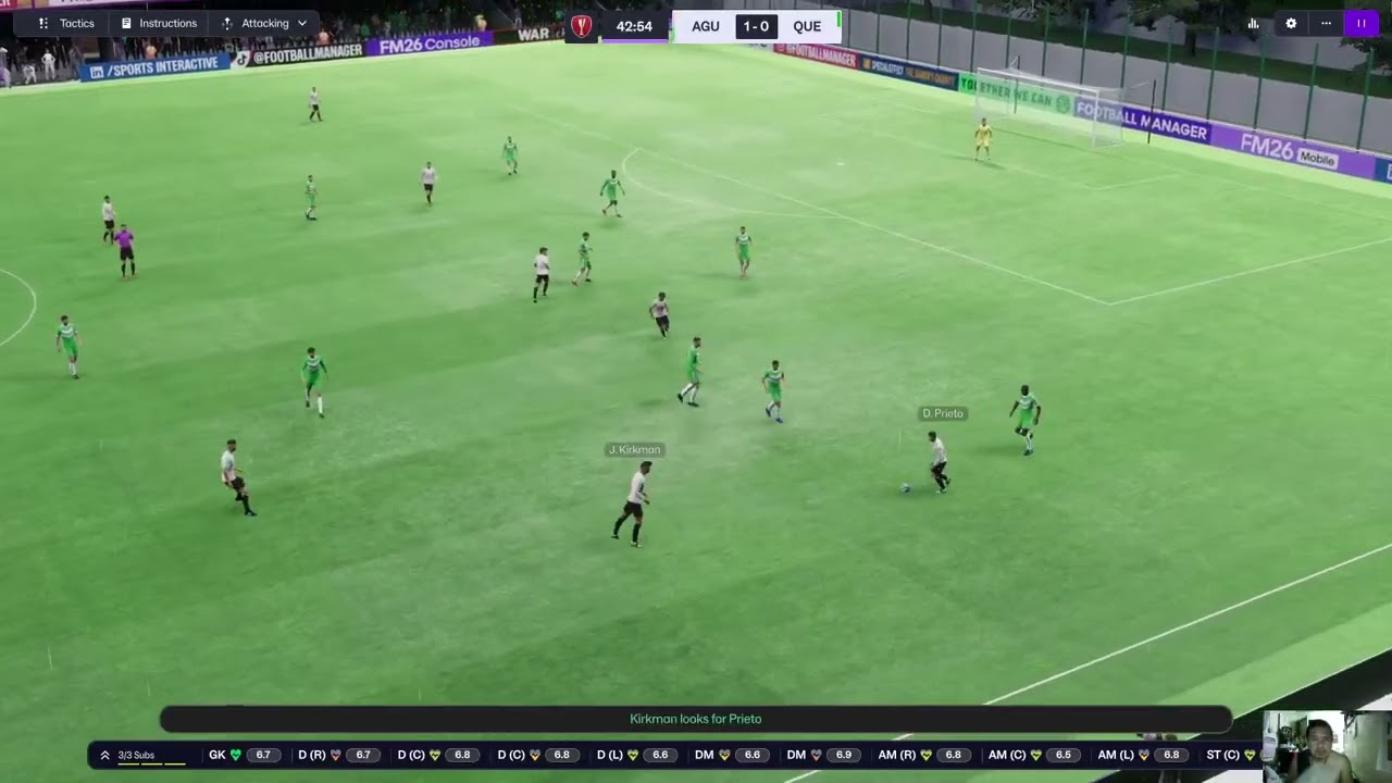 FM26 Pilipinas E87 Agusan City FC vs Quezon City FC Division 4 Season 2