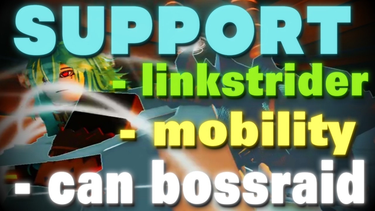 MY NEW BEST ICE LINKSTRIDER SUPPORT BUILD FOR ANY TOP GANK (damage/trackstar) | Deepwoken Gank Build
