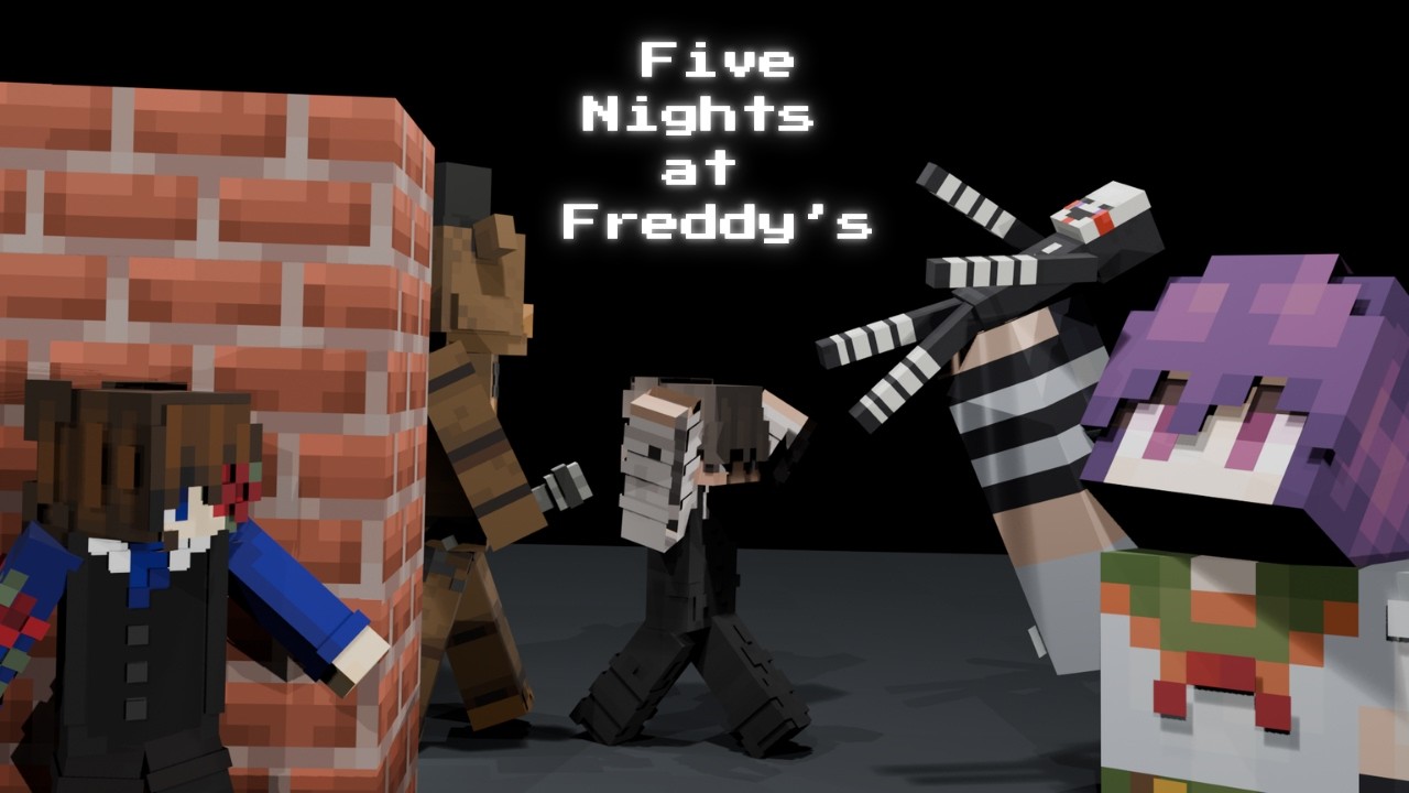 Can me and my friends survive FNAF in Minecraft??