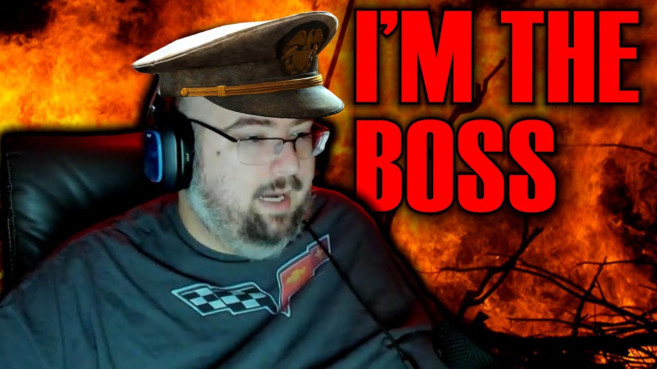 WingsOfRedemption REALLY THINKS HE'S TEAM CAPTAIN EVERY GAME