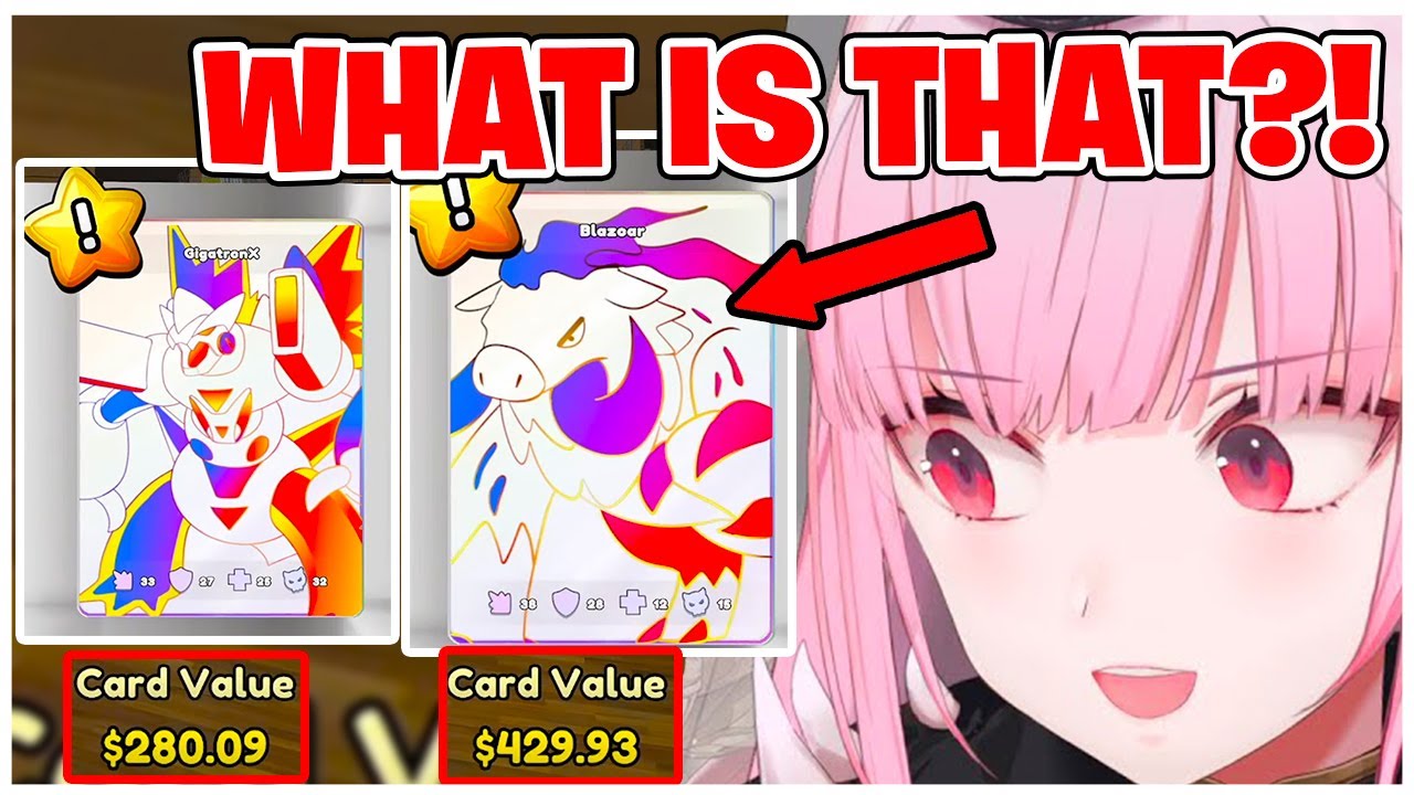 Calli's Reaction to Getting 2 Ghost Cards in TCG Card Game【Hololive EN】