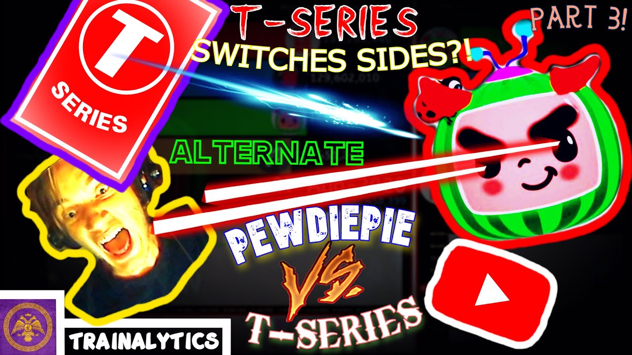 COCOMELON ATTACKS PEWDIEPIE! | Jun-Aug 2020 | Alternate PewDiePie vs T-Series #3