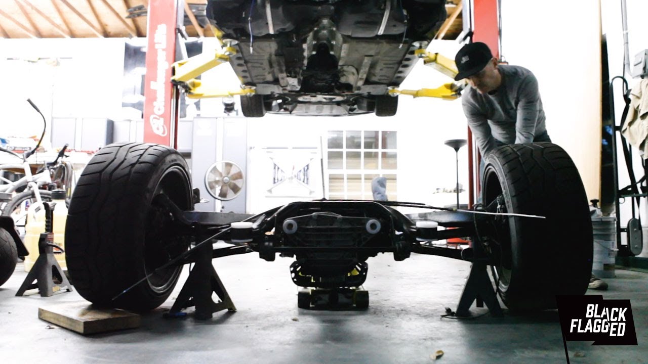 BMW E46 M3 Subframe Reinforcement and Bushing Installation  | vlog 085