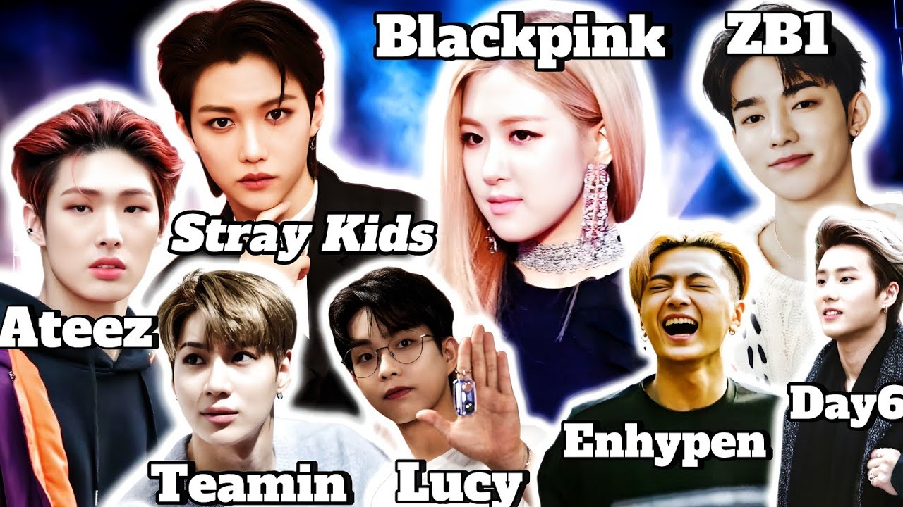 Реакция на Stray Kids, Blackpink, Ateez, Enhypen, Taemin, Zerobaseone, Day6, Lucy, Cnblue
