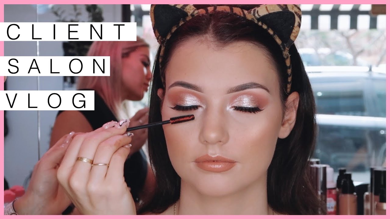 CLIENT SALON VLOG #2 💖 SCHOOL PROM SEASON ✨ JAZ HAND