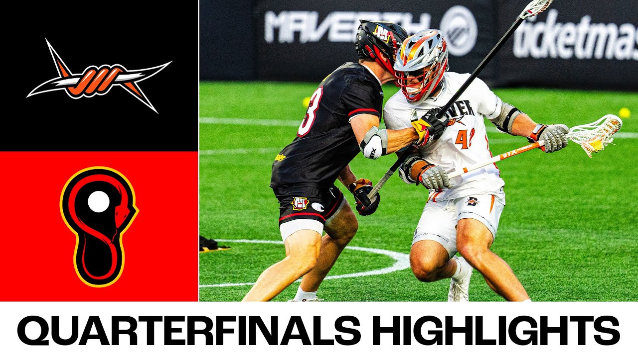 Denver Outlaws vs. Maryland Whipsnakes Full Quarterfinals Highlights