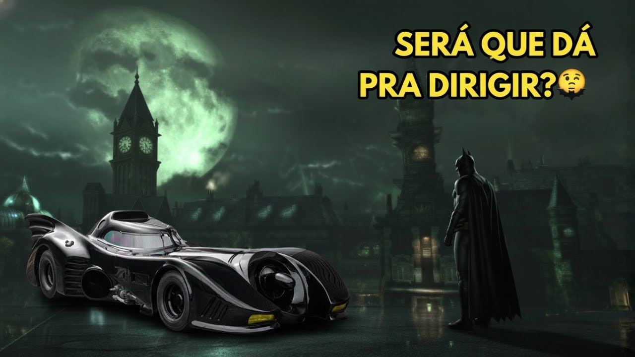 O Batman Achou o BATMÓVEL! 😂 Será Que Dá Pra Dirigir? | Arkham Asylum PT-BR (Parte 3)