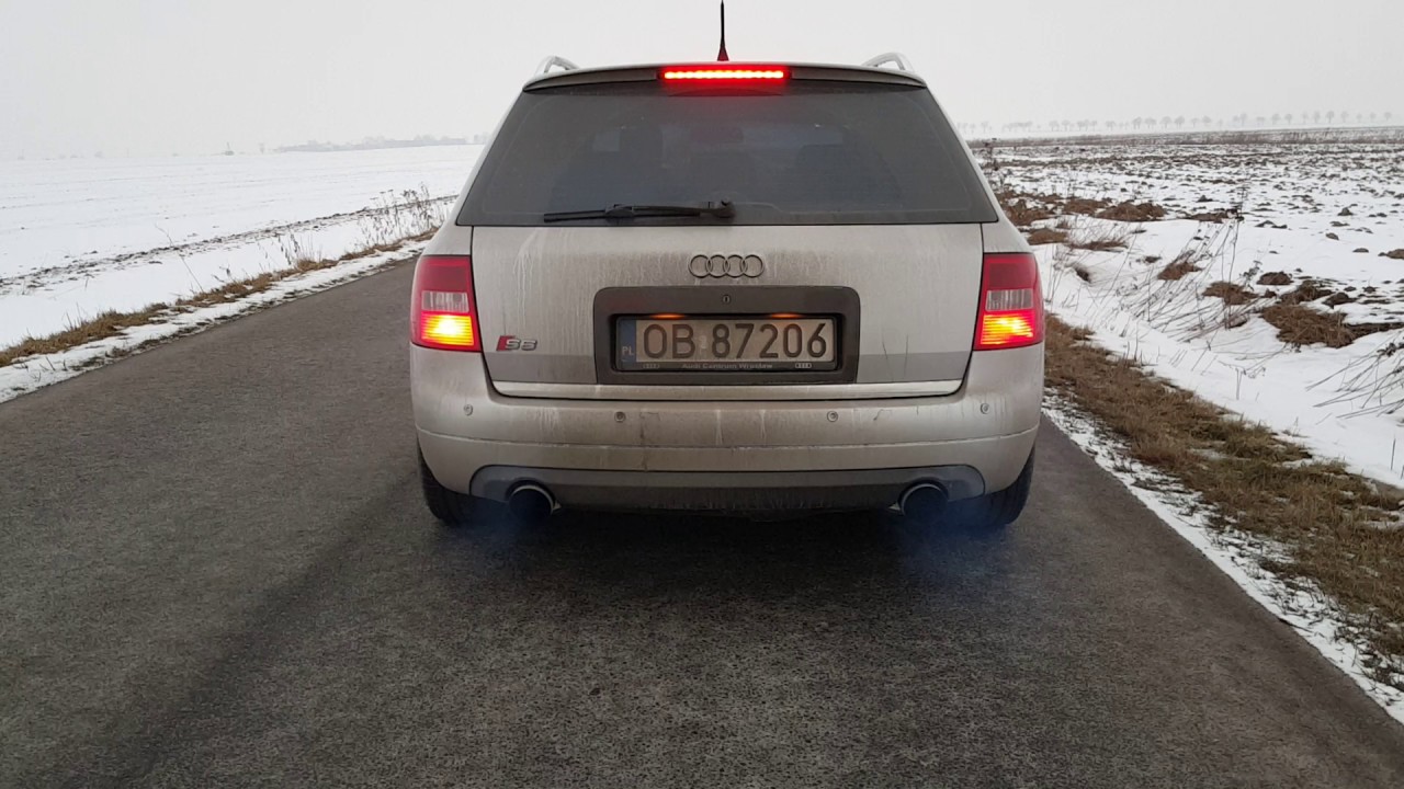 Audi s6 c5 4.2 v8 BrG Motors brutal sound exhaust