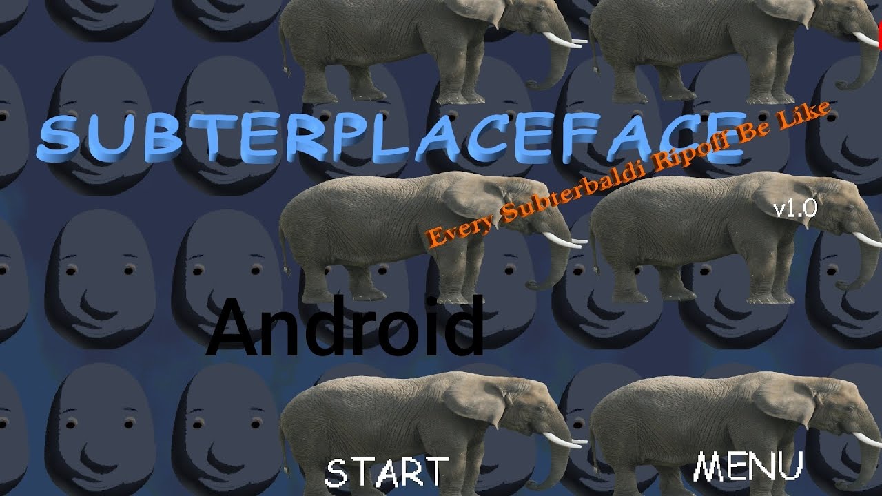 SubterplaceFace Android port (Baldi basics mod)