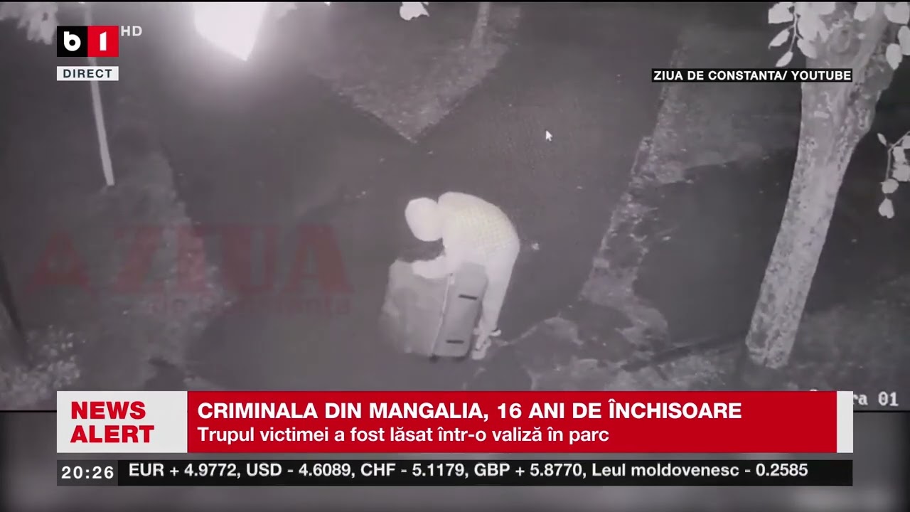 CRIMINALA DIN MANGALIA, 16 ANI DIN &Icirc;NCHISOARE. Știri B1TV_4 iulie 2024
