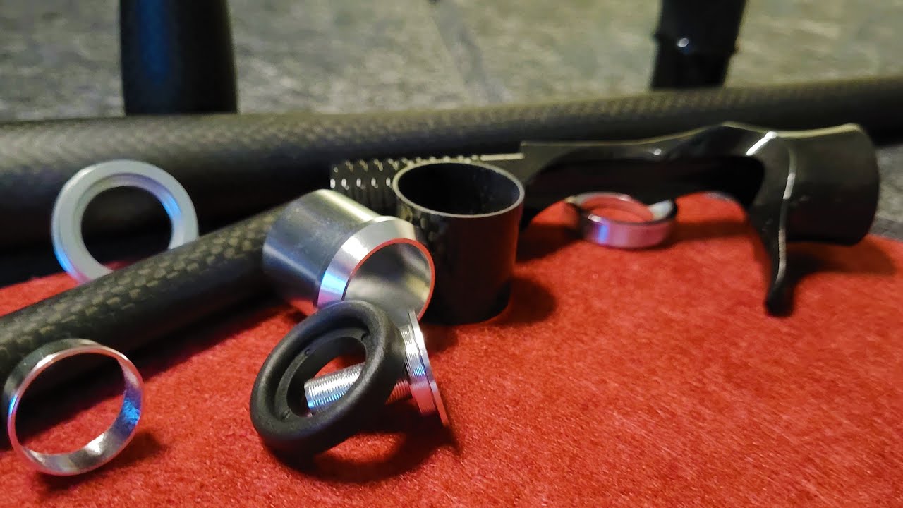 G2 Carbon Fiber Handle Assembly Part 1