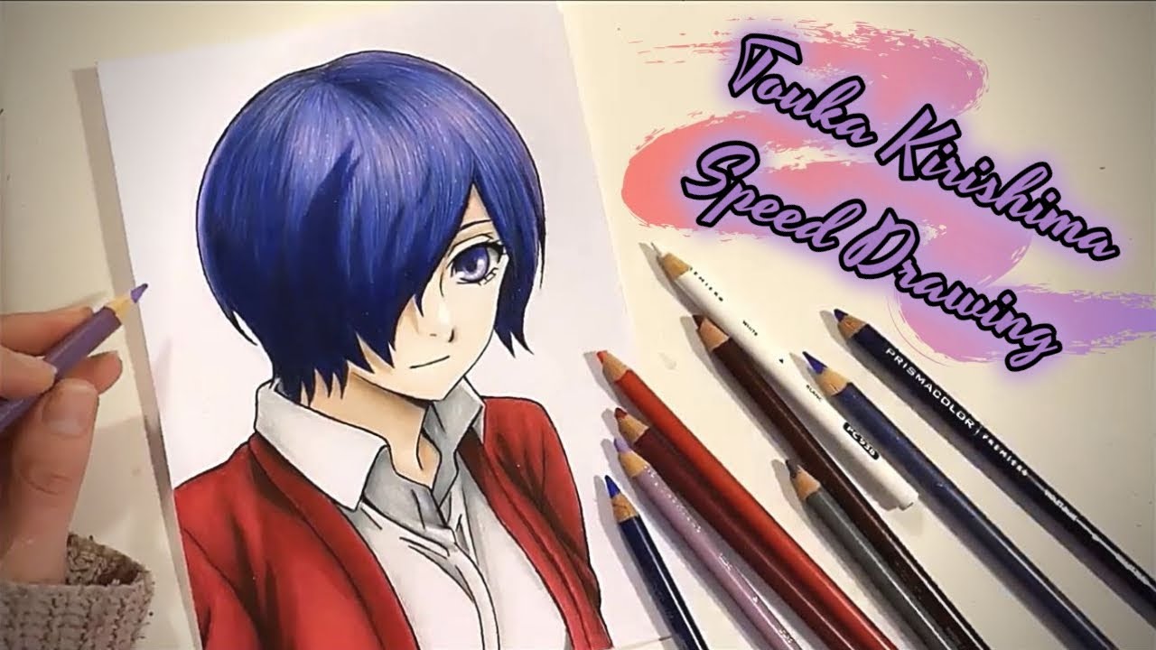 Touka Kirishima Speed Drawing (Tokyo Ghoul:re)