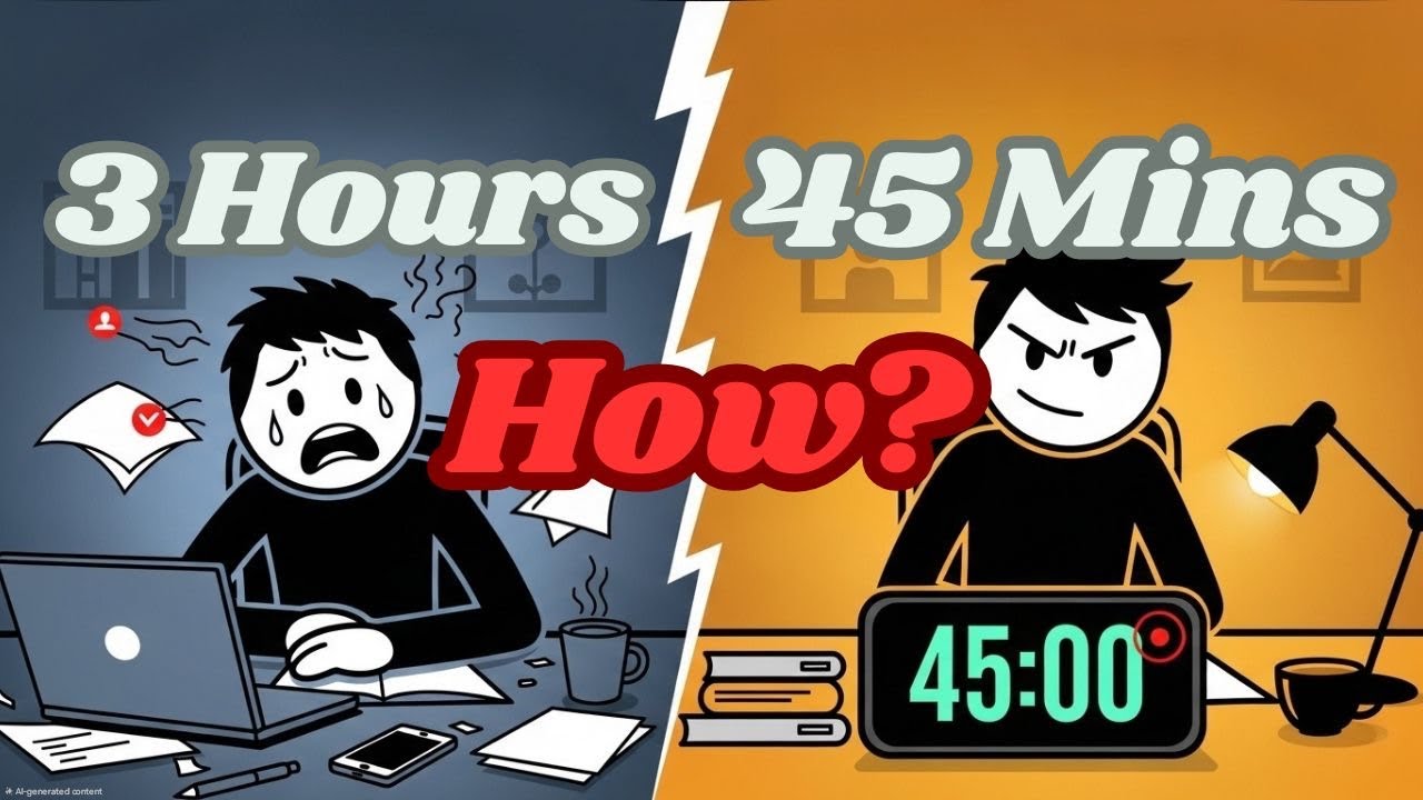 Why Your 3 Hour Study Session Fails And how