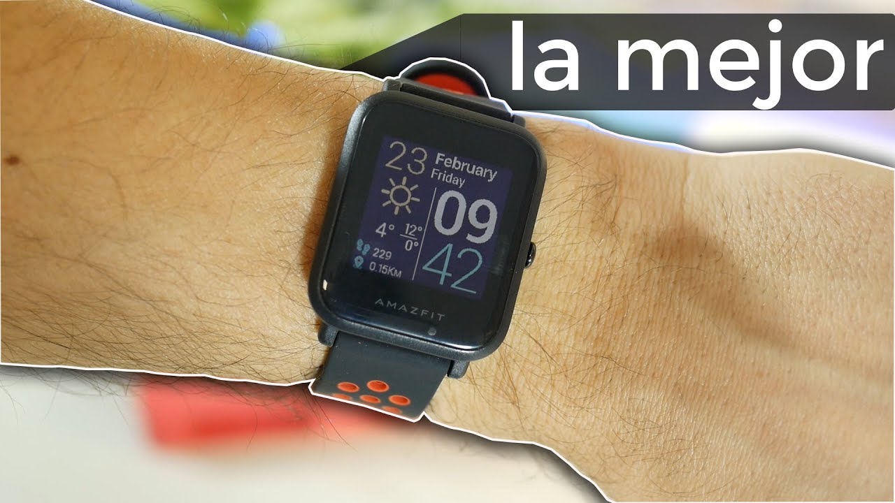 el mejor reloj inteligente que puedes comprar, 31 DÍAS DE BATERÍA | Amazfit Bip