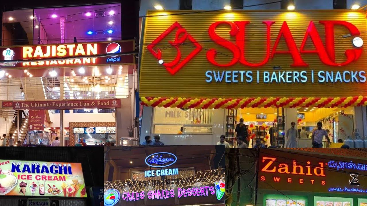 Powerhouse to 4K Chowrangi | Street Views | Karachi Night Life | Restaurants 😋