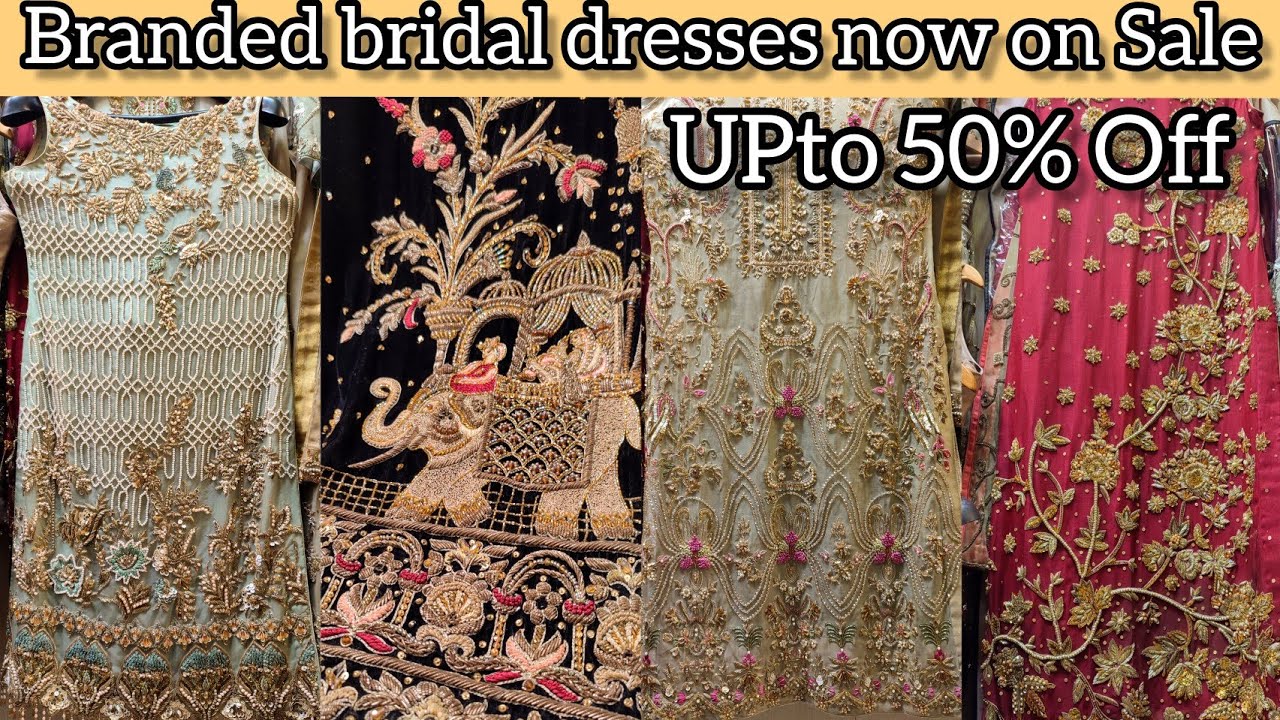 branded bridal dresses now on Sale | branded replica Upto 50% off | wedding dresses #bridaldresses