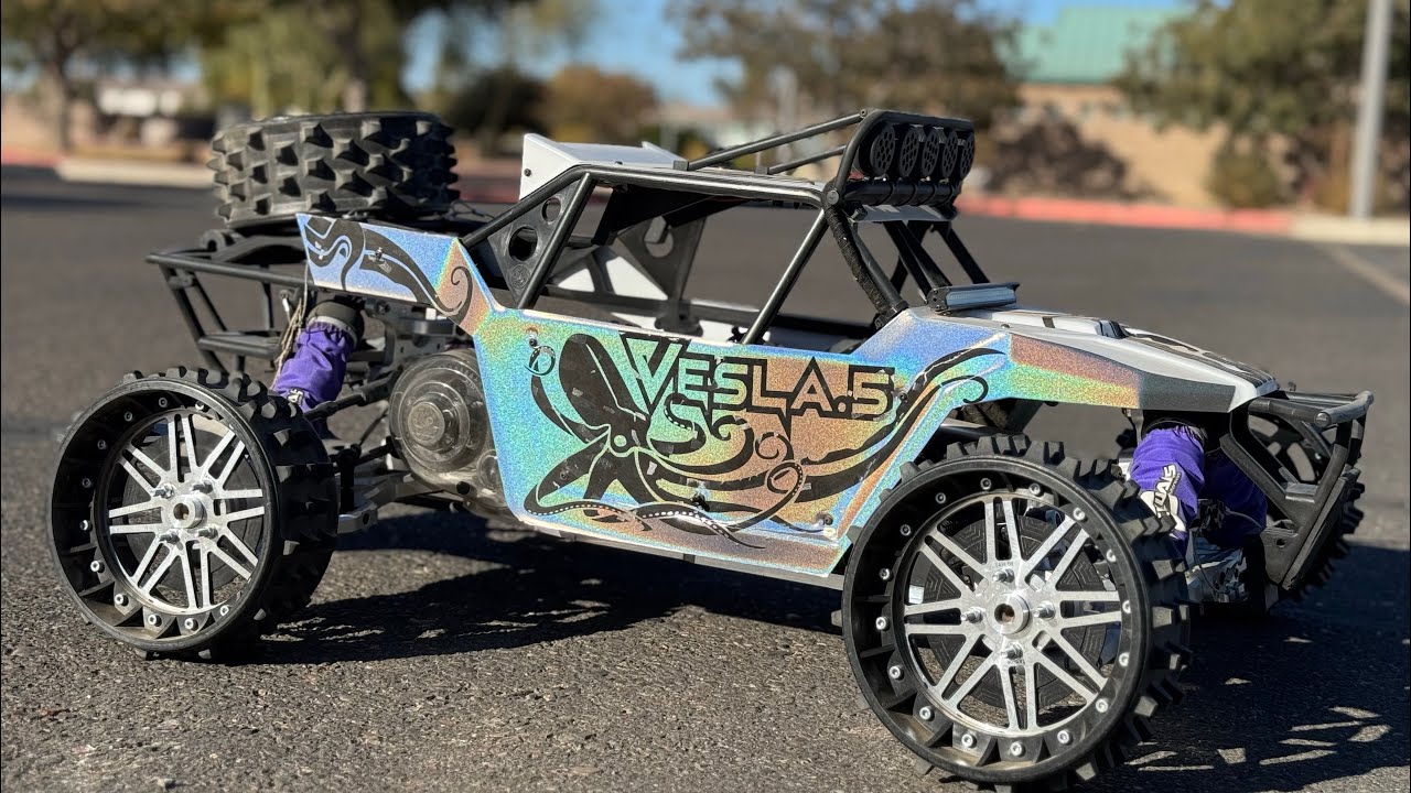 KRAKEN VESLA.5 ON 12S 560KV MAD MAX 20 ESC DECIDES TO SHRED UP ANOTHER FIELD