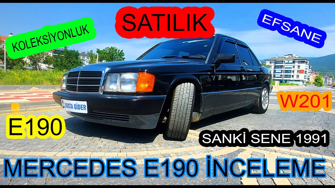 w201 Mercedes E190 2.0 Detaylı İnceleme ve Test Sürüşü | 1991 Model