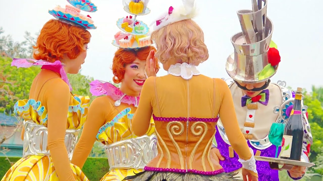【4K】TDL ドリーミング・アップ！ 2019／ ※システムトラブルによる停止中のアドリブのみ（チデフロート～ベルフロート間）【9/14 バケパ前付近パレル】