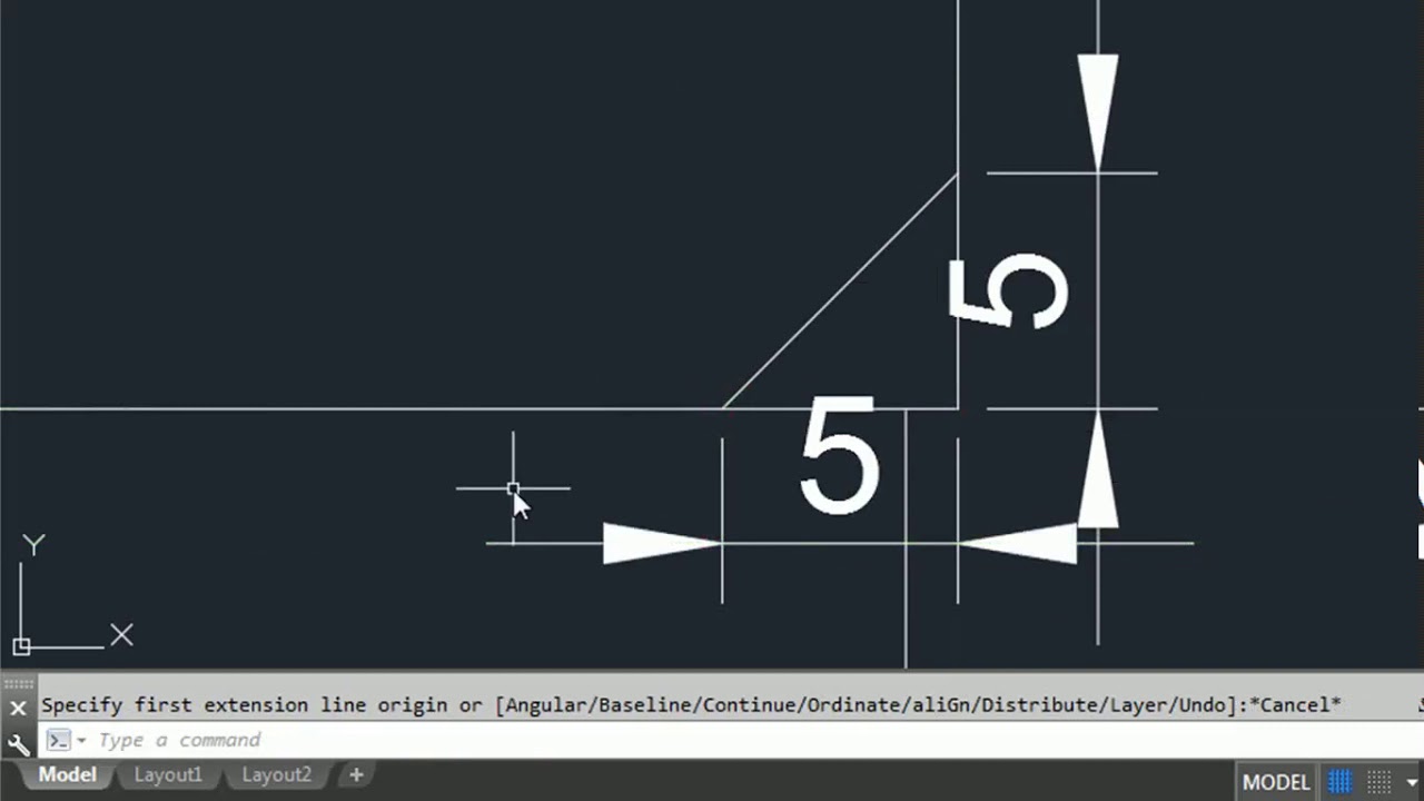 06 AutoCAD Rectangle Polygon Fillet Chamfer