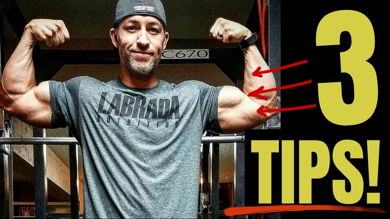 3 BEST Tips For Bigger Arms (Grow Your Biceps and Triceps FAST!)