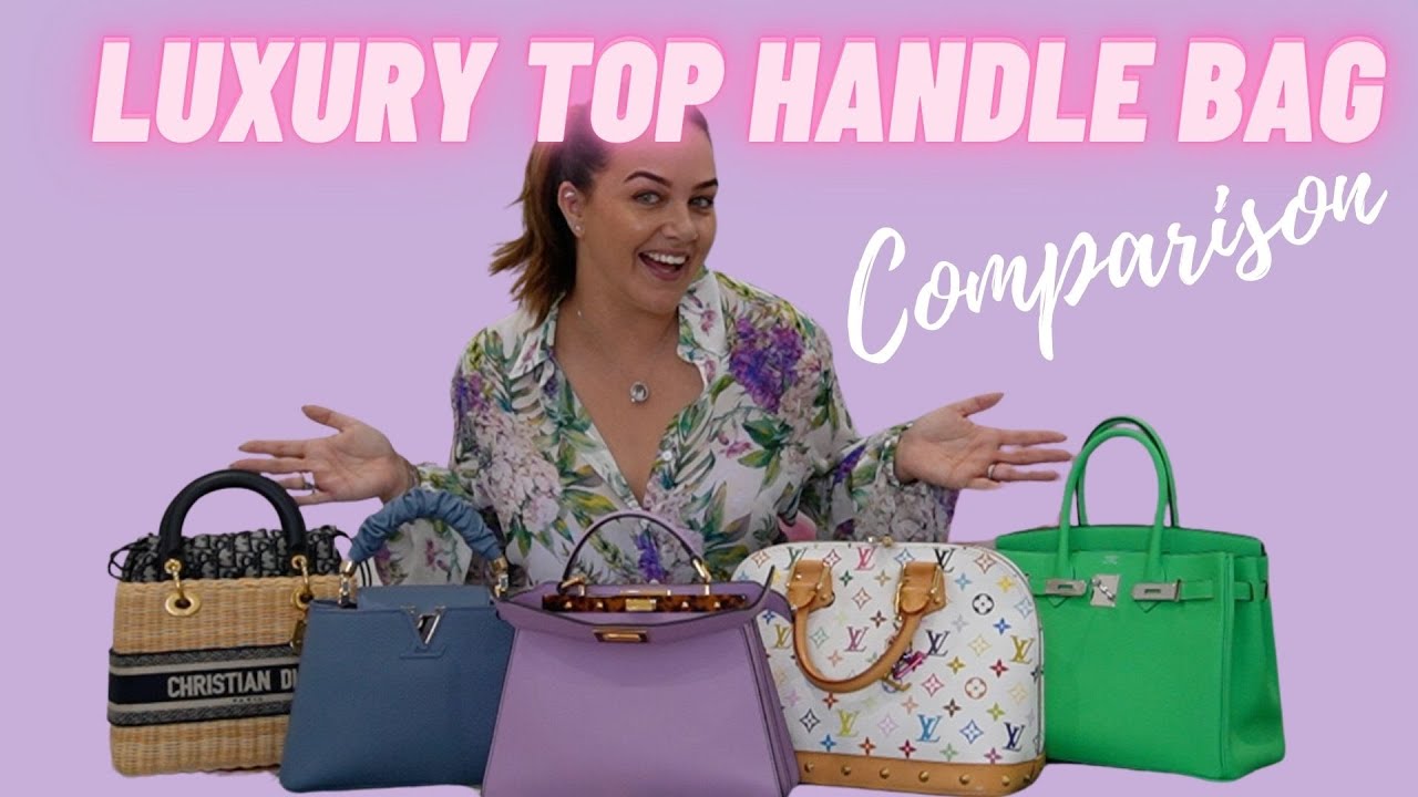 THE BEST LUXURY MEDIUM TOP HANDLE BAG Ft. Birkin, Peekaboo, Capucines, Alma, Lady Dior