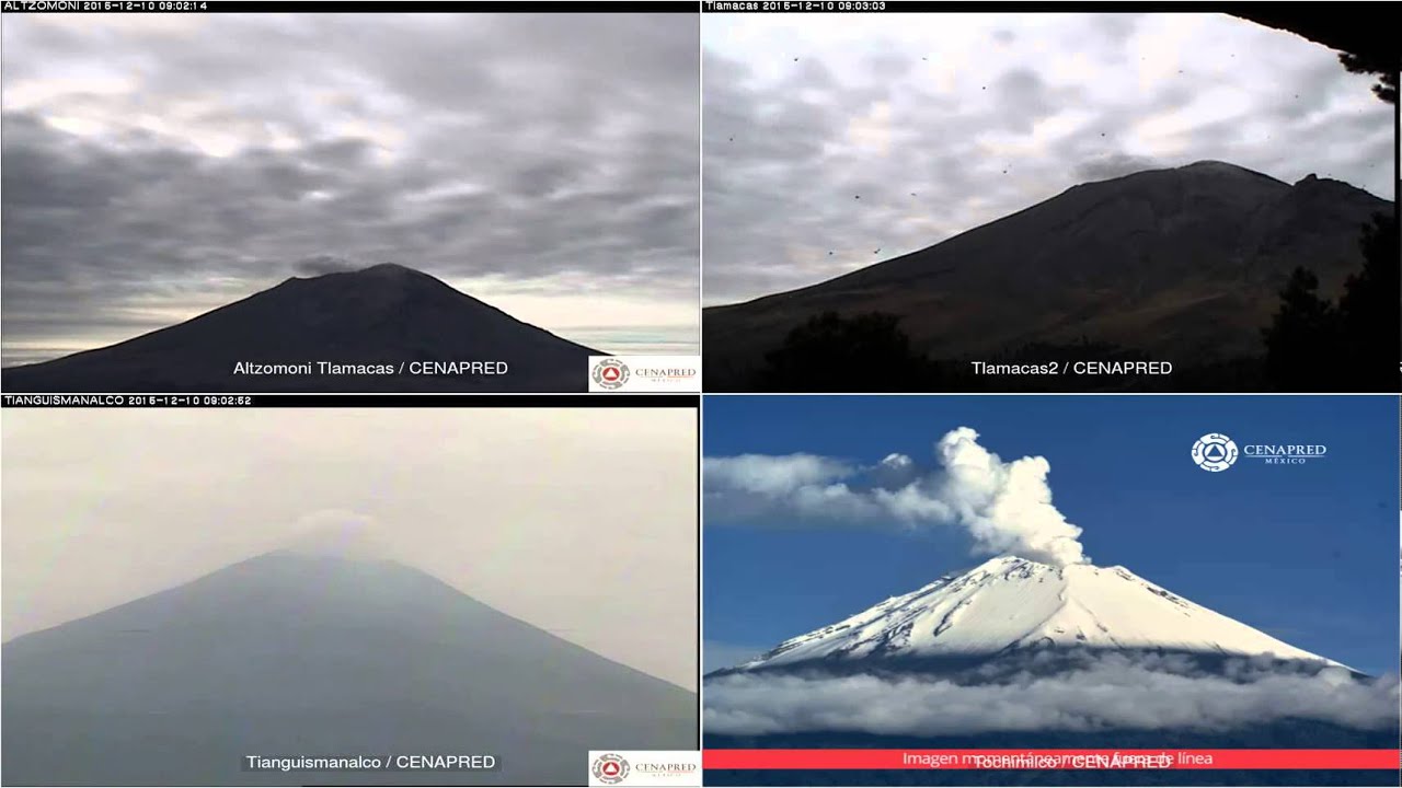 Popocatepetl - 20151210 - 06:00 a 11:59 hrs