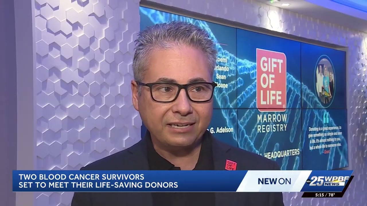 WPBF освещает забег Steps for Life 5K и встречи с донорами и реципиентами, впервые сдающими кровь.