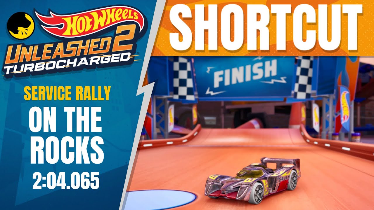 Shortcut: Service Rally - On the Rocks (Time Attack) Unleashed Goal | Hot Wheels Unleashed 2