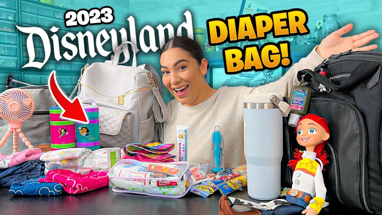 🍼 How To Pack A DIAPER BAG For DISNEYLAND In 2023! | Disneyland Tips & Tricks!