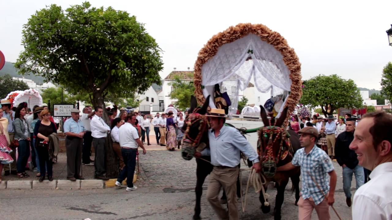 Romería Montellano 2016: carretas