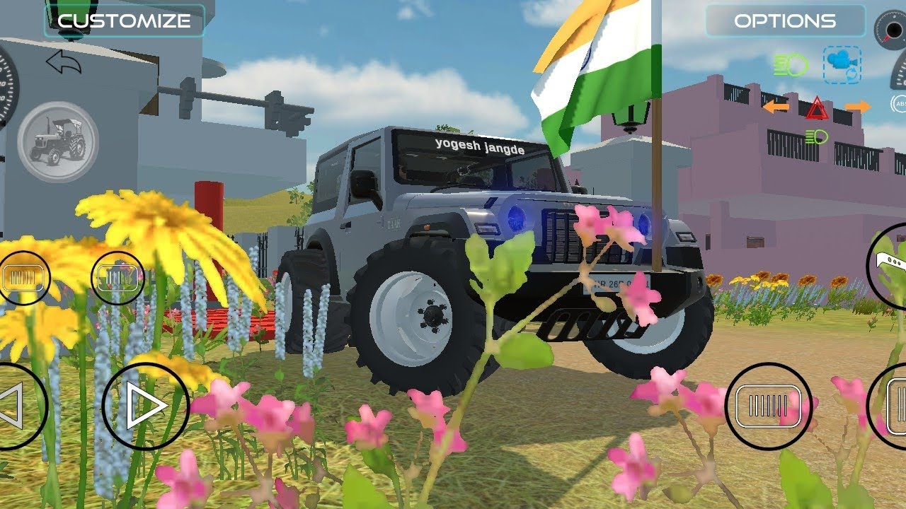 Modified Mahindra Thar games indian great har gadi wala game Android game - #2026 