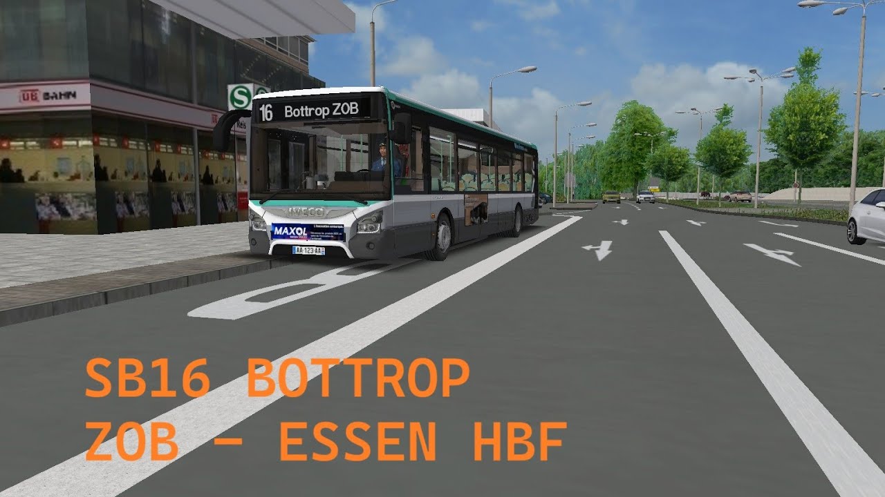 SB16 Bottrop ZOB - Essen HBF| Omsi 2