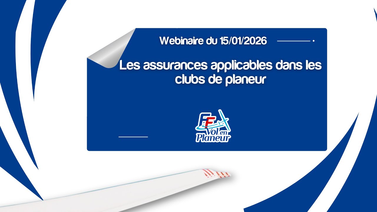 Les assurances applicables dans les clubs de planeur