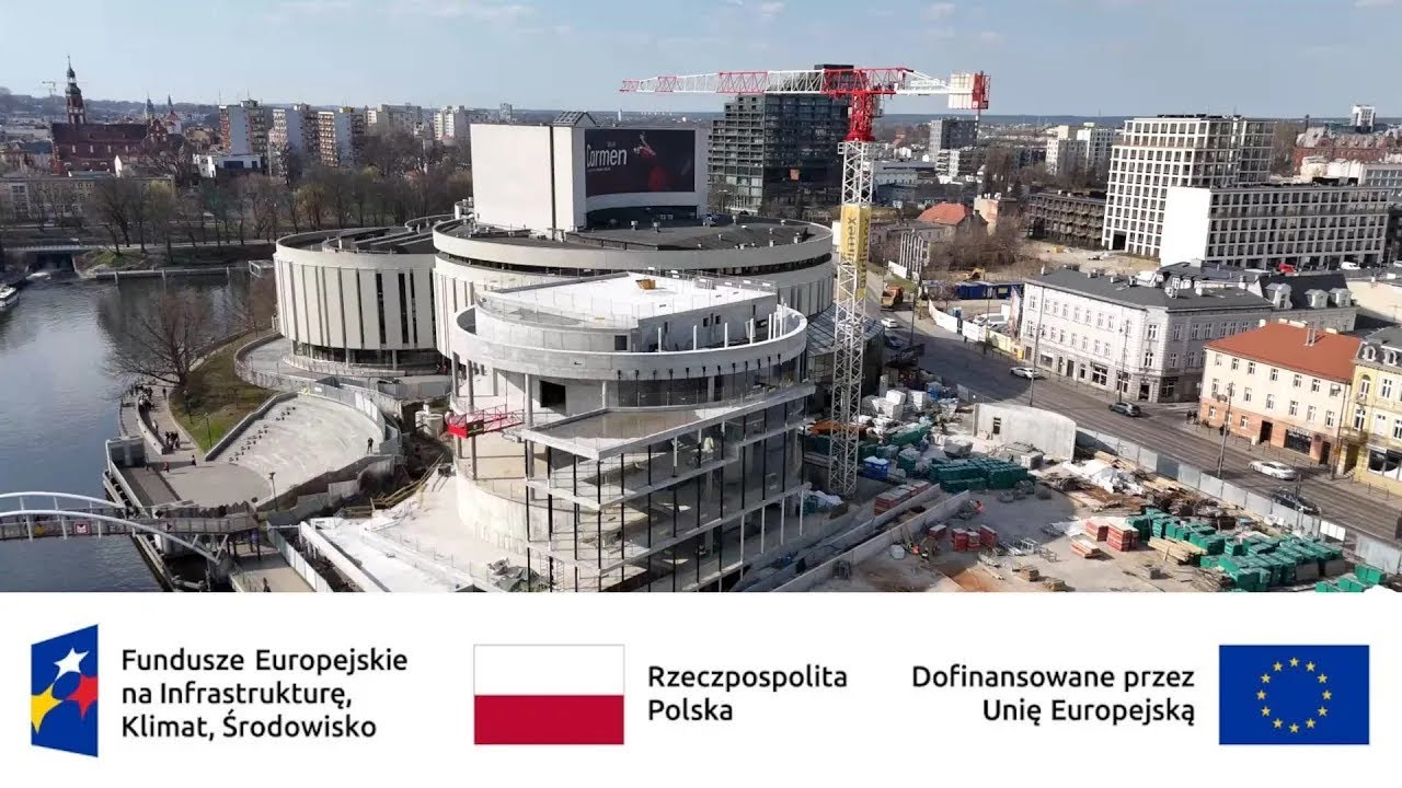 Konstrukcja IV kręgu Opery Nova ukończona (marzec 2025)