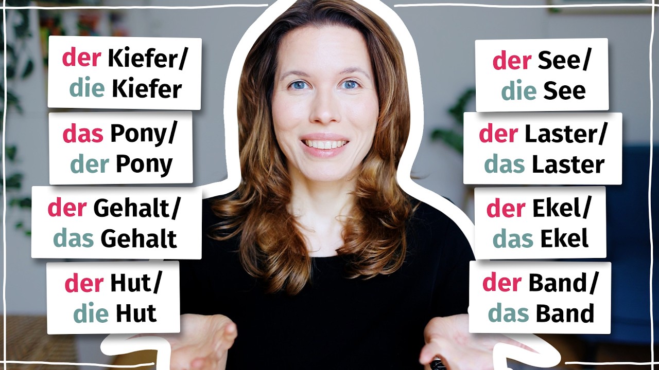 Der, die, das: Pass bei diesen W&ouml;rtern auf! (B2, C1)