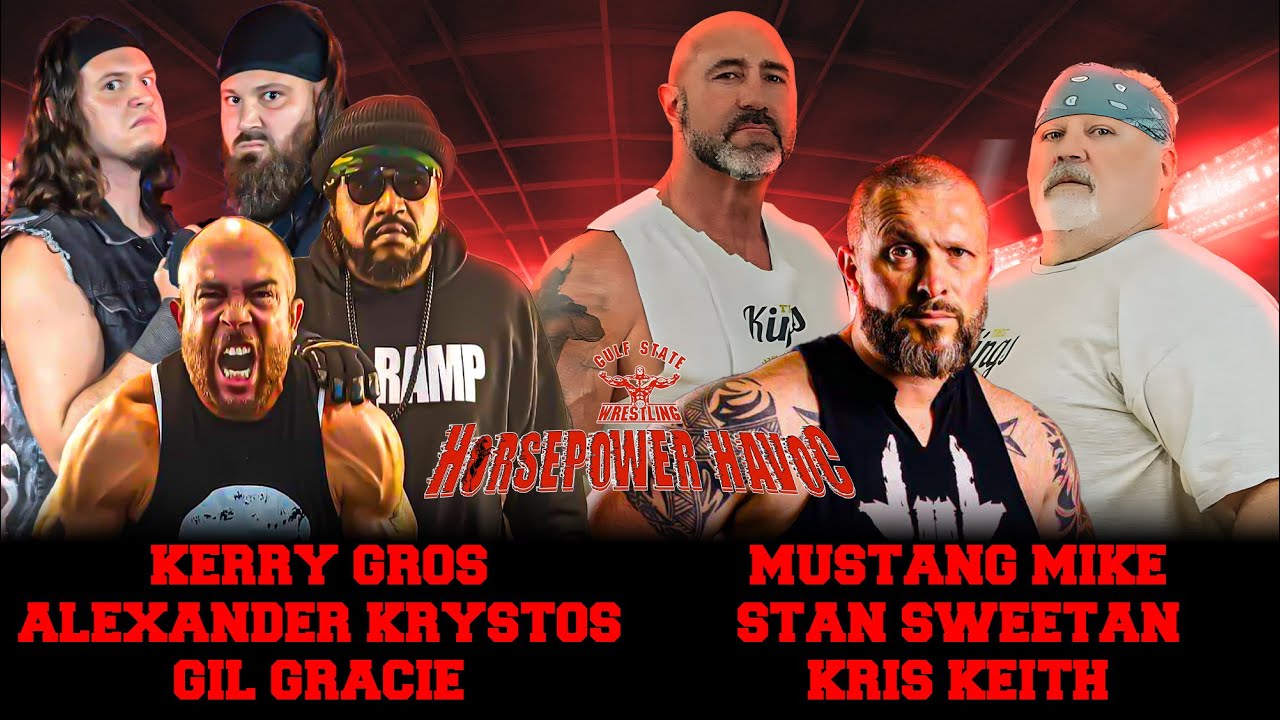 Kerry Gros/Alexander Krystos/Gil Gracie vs Mustang Mike/Stan Sweetan/ Kris Keith - GSW 3/22/25