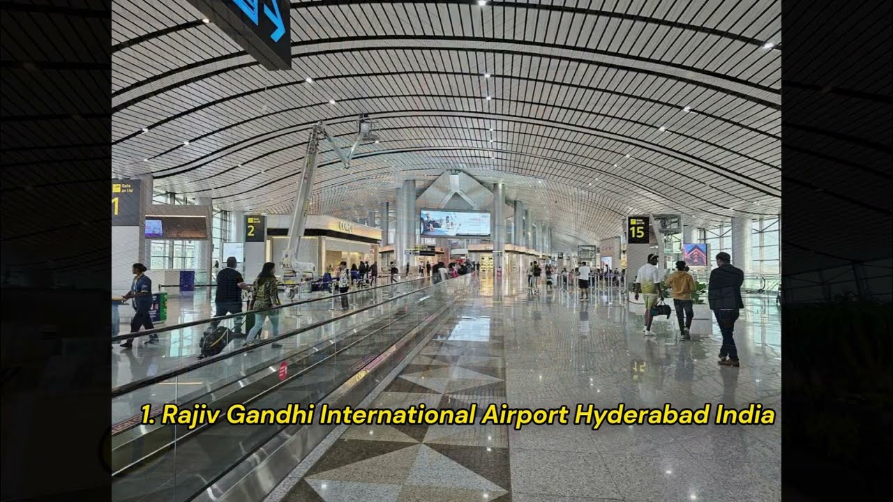 Top 10 International Airport - Area Wise #airports #india #aviation