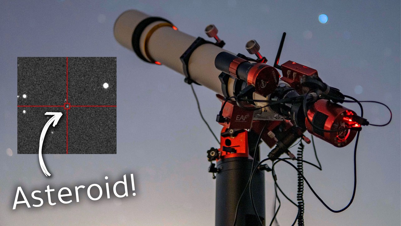 ASTEROID DETECTION with Amateur Equipment 👉 You can do it too!