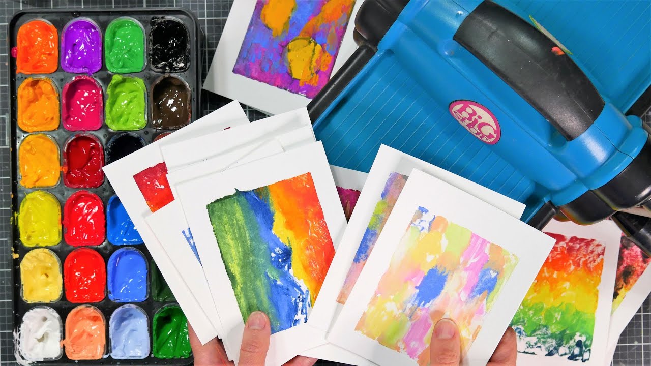 Die-Cut Machine as a Printing Press Tutorial // Frugal Friday