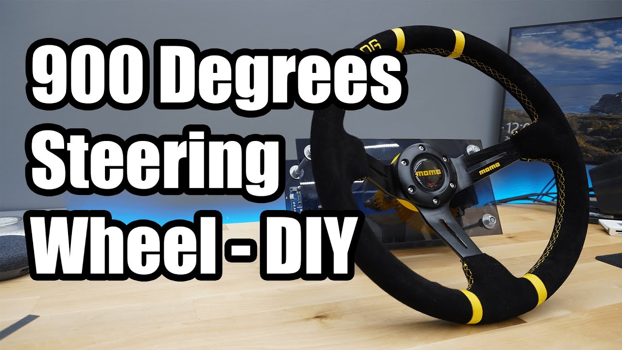 900 Degreess DIY Steering Wheel (Cheapest Version)