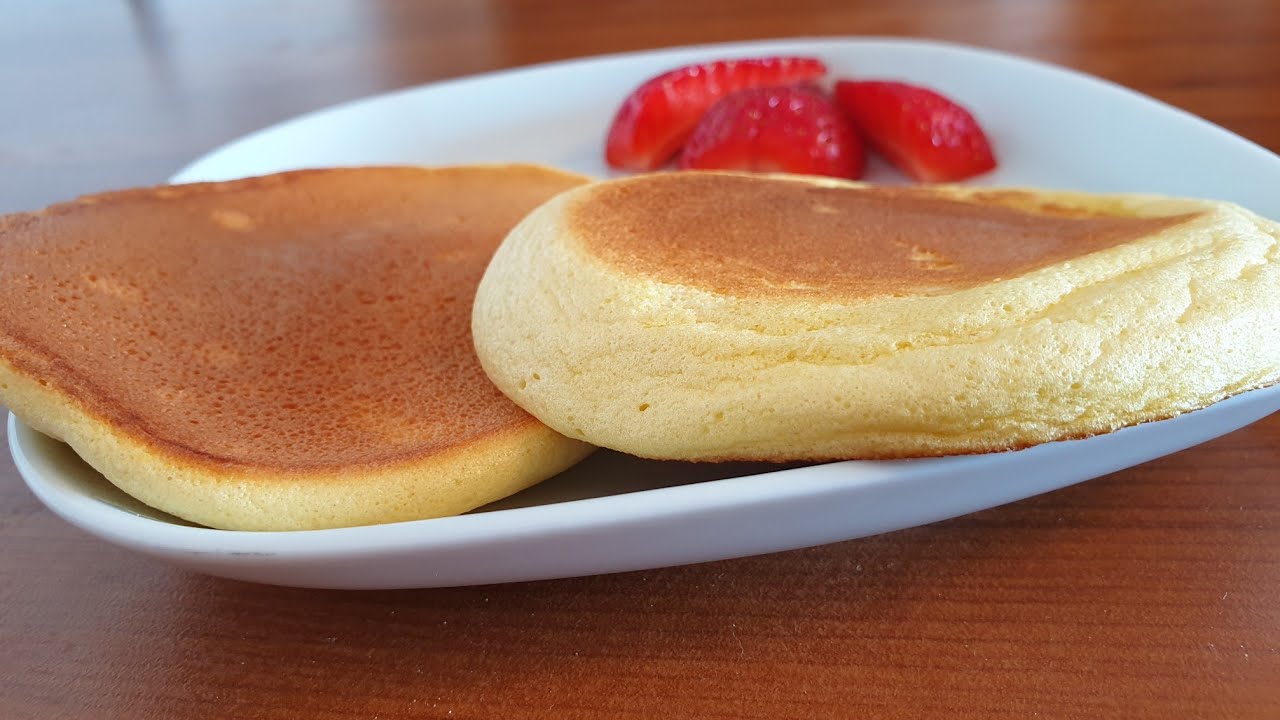 Pancakes soffici e gustosi, senza lievito e senza bilancia