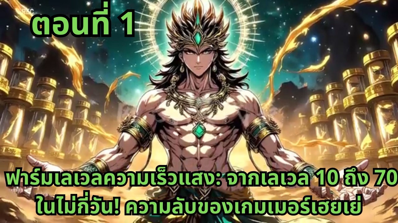 ตอนที่ 1   |       ฟาร์มเลเวลความเร็วแสง: จากเลเวล 10 ถึง 70 ในไม่กี่วัน! ความลับของเกมเมอร์เฮยเย่