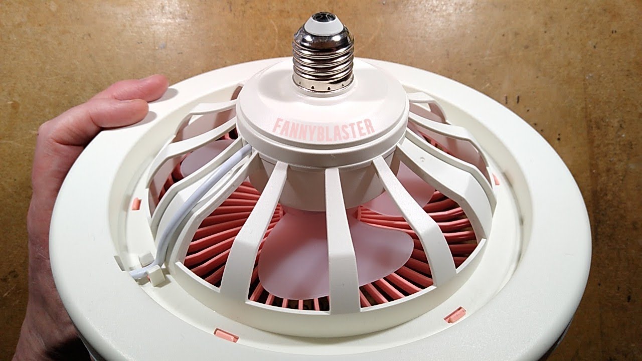fixing a faulty light with powerful built in fan (awesome chip inside)