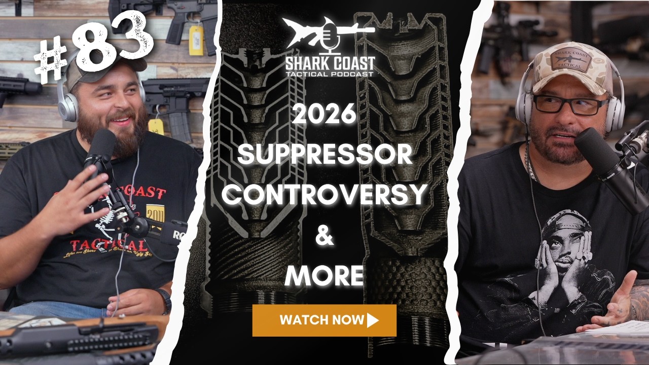 The 2026 Suppressor Controversy & More | Shark Coast Podcast #83
