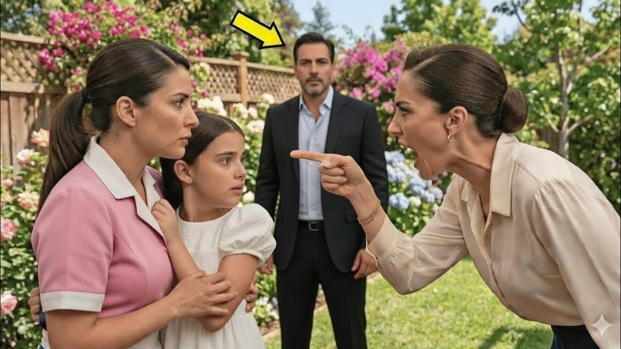 MILLONARIO ENCUENTRA A SU SIRVIENTA PROTEGIENDO A SU HIJA CIEGA Y QUEDA EN SHOCK AL VER LA VERDAD