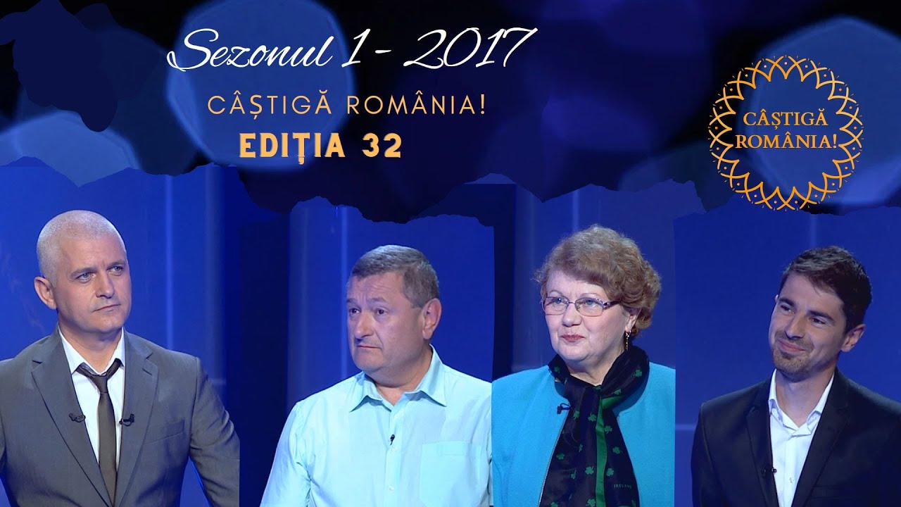 CÂȘTIGĂ ROMÂNIA! ED 32, SEZ 1 cu VIRGIL IANȚU