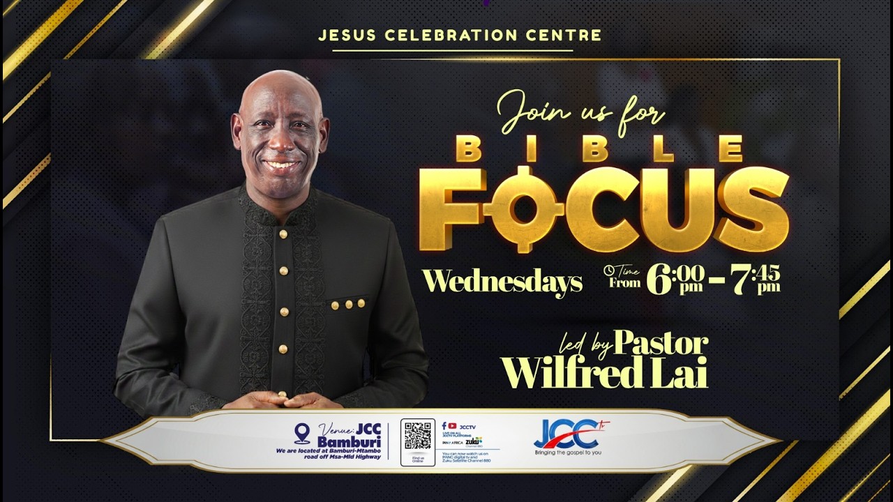 Giving: Becoming a Sower (D) – Pastor Wilfred Lai || Bible Focus Service || Live From JCCMombasa