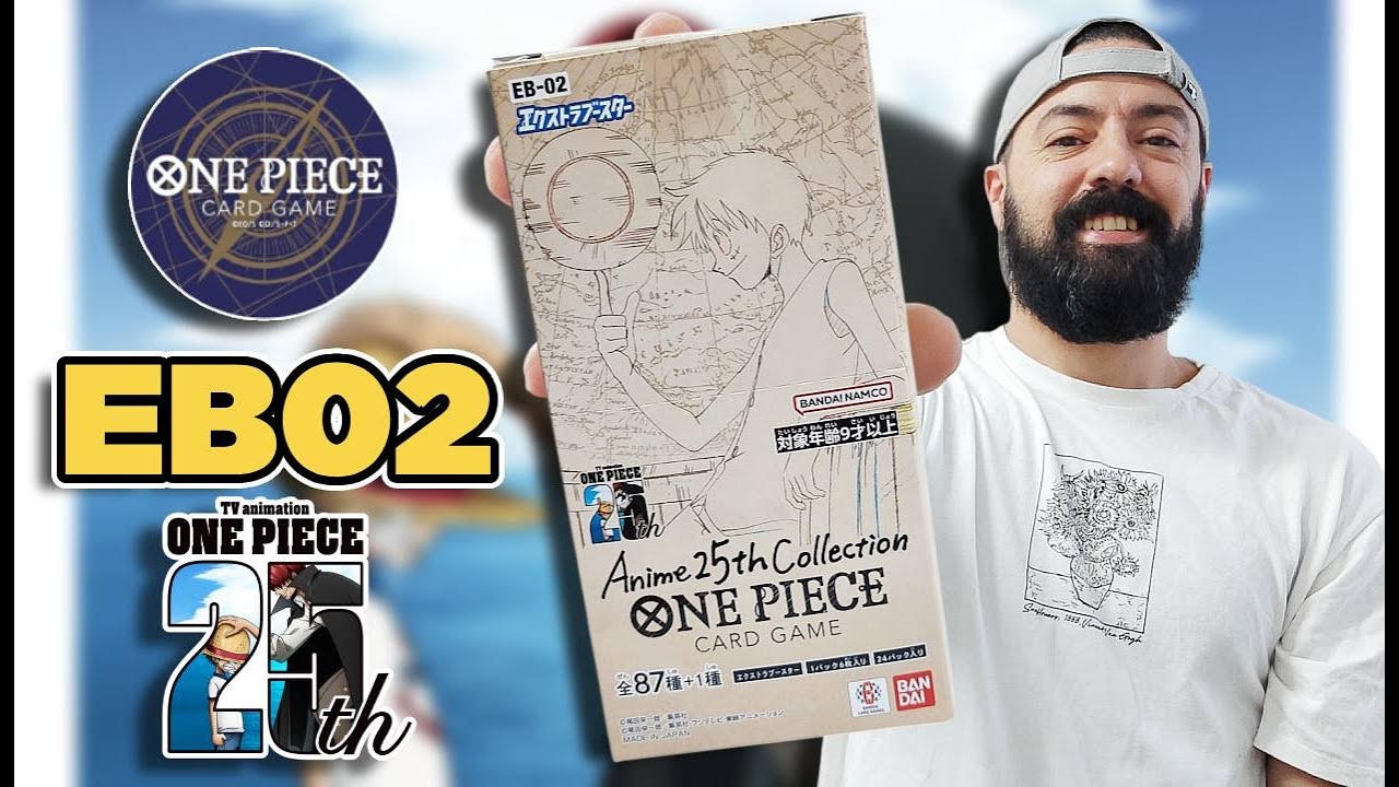 25 ANIVERSARIO! ABRO UNA BOOSTER DE EB02, LA NUEVA COLECCION ESPECIAL DE ONE PIECE CARD GAME
