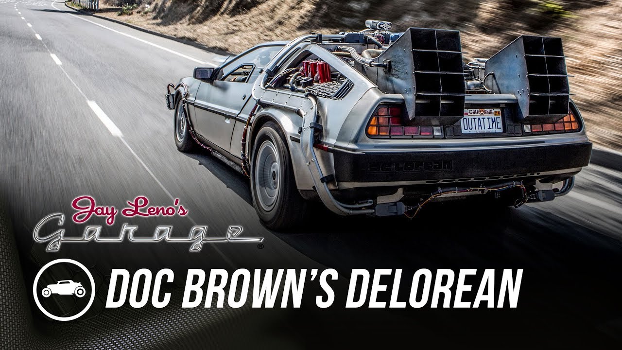 DeLorean Дока Брауна — Гараж Джея Лено